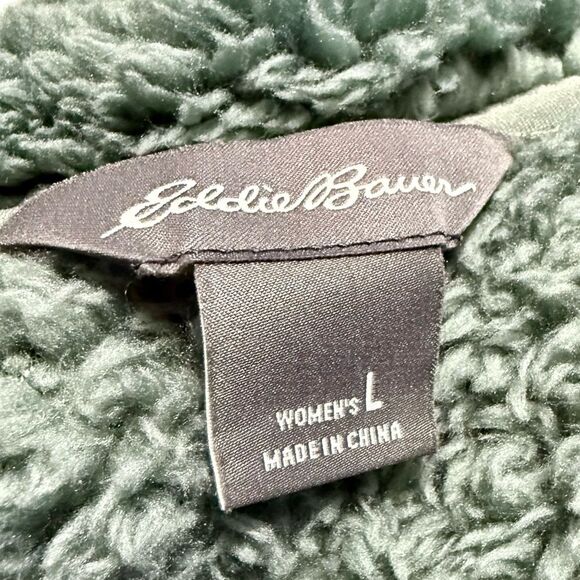 NWOT Eddie Bauer 1/4 zip Pullover - size L - Picture 4 of 4